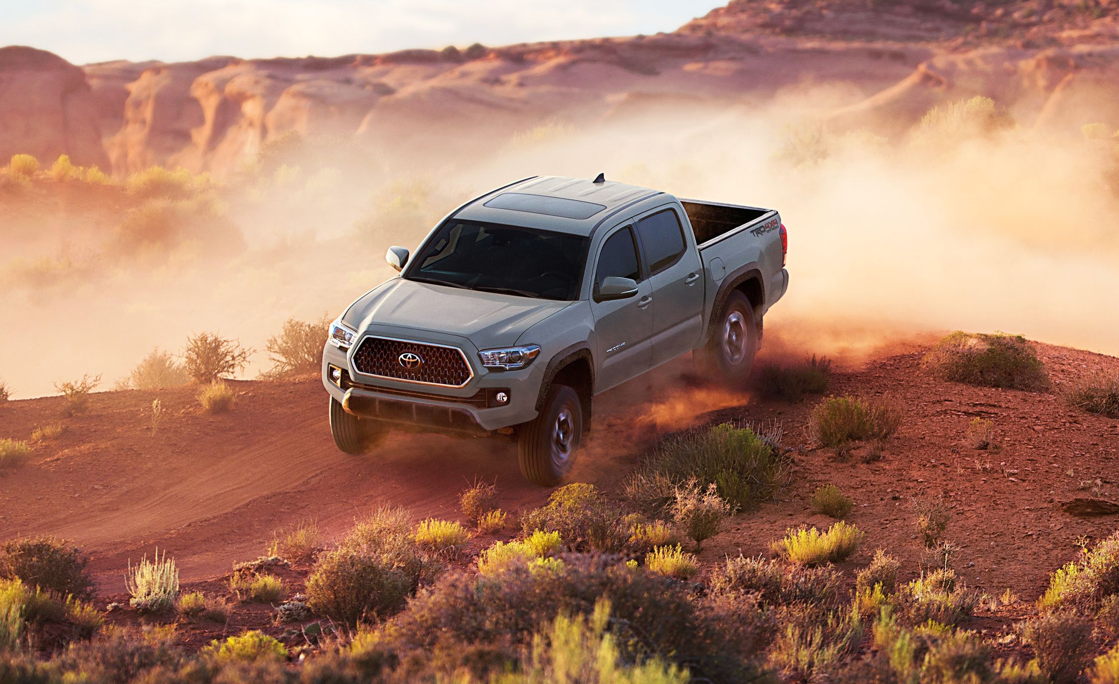 Kelley Blue Book allows test drives at home for Toyota Tacoma trucks that are for sale.